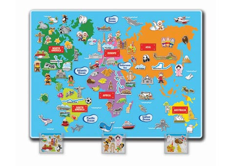 Felt Creations - World Map