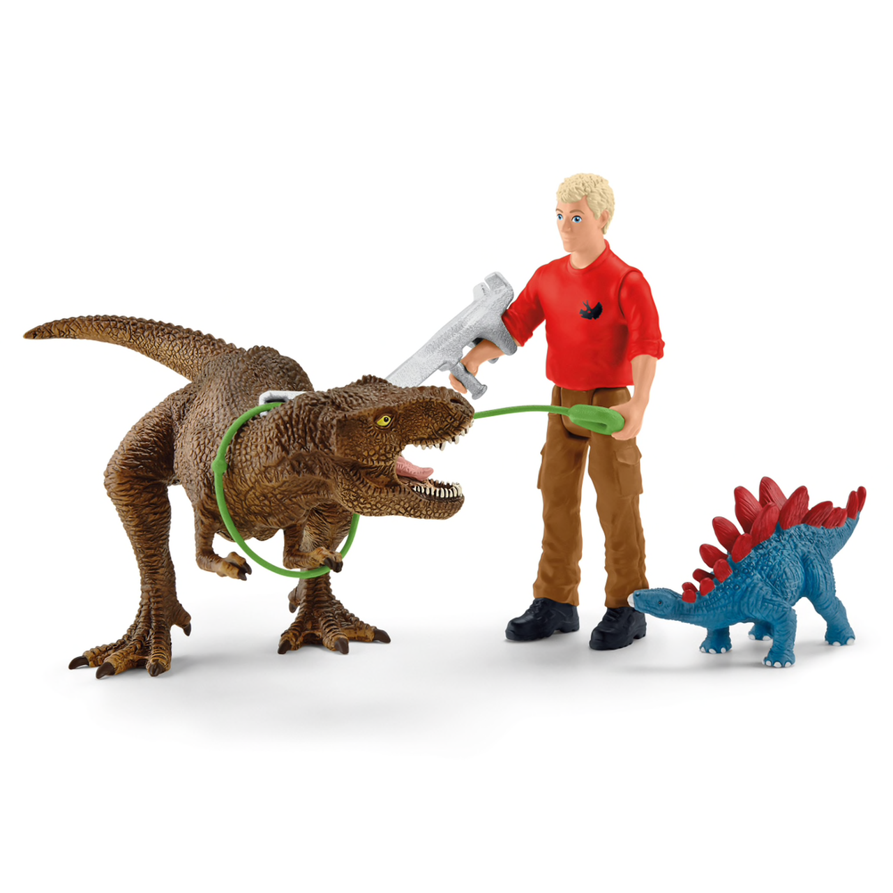 Schleich Dinosaurs - Tyrannosaurus Rex Attack 41465 *Minor Box Damage*