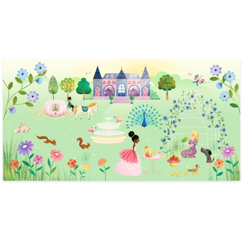 Djeco - Life in the Castle Stickers Set