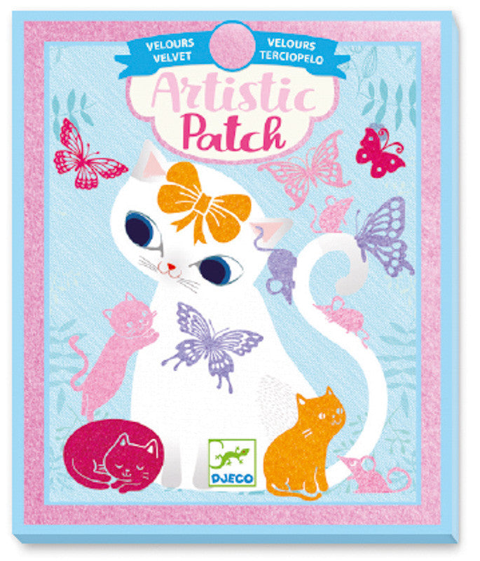 Djeco - Artistic Patch Velvet Little Pets