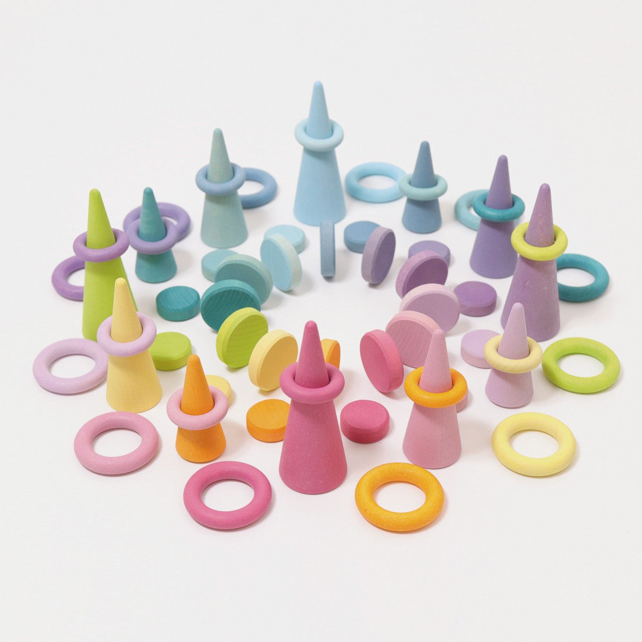 Grimm’s Wooden Pastel Coins