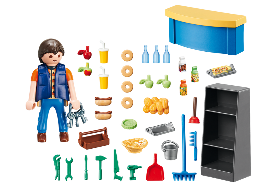 Playmobil City Life - School Janitor 9457
