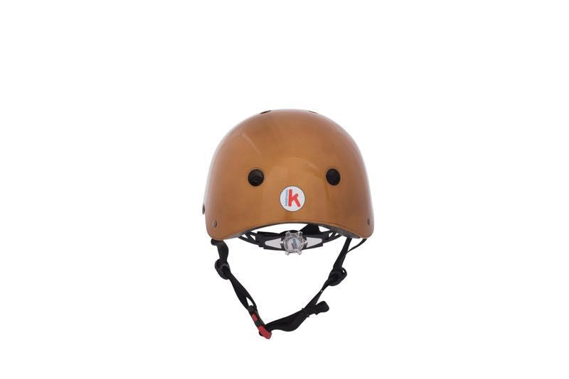 Kiddimoto Golden Egg Metallic Small Helmet