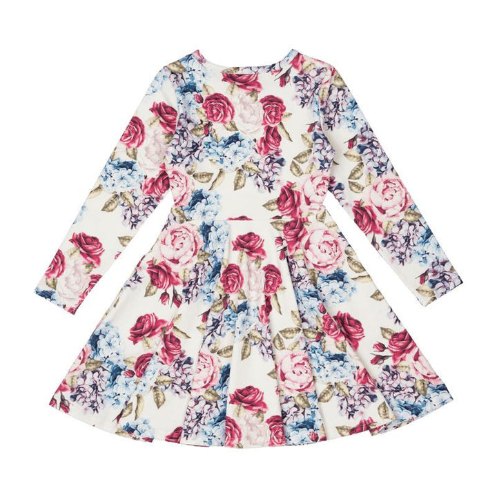 Lena Long Sleeve Waisted Dress