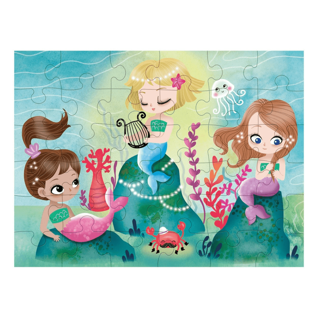 Mudpuppy - 36pc Puzzle to Go - Mermaids