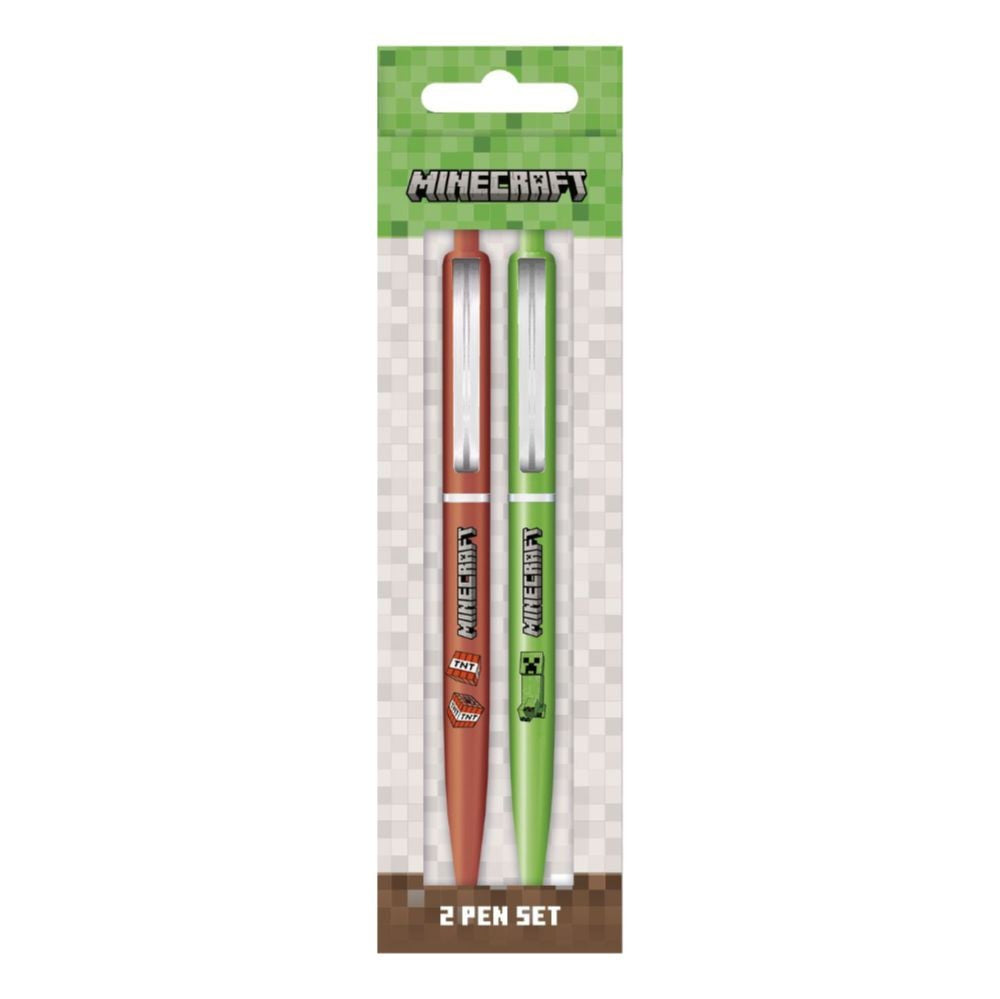 Minecraft - Creeper 2 Pen Set