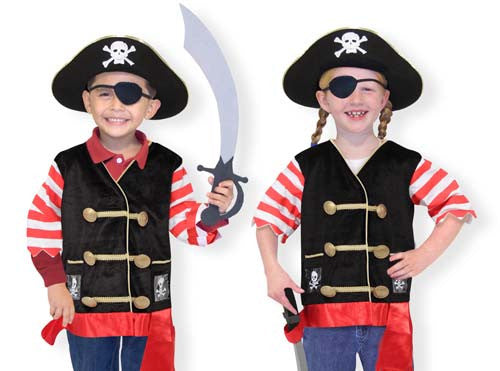 Melissa & Doug - Pirate Role Play Costume Set