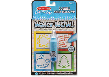 Melissa & Doug- ON the GO - Water WOW! Colours & Shapes Water-Reveal Pad