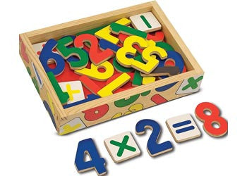 Melissa & Doug - Wooden Number Magnets