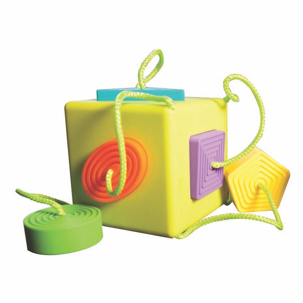 Fat Brain Toys - Oombee Shape Sorting Cube