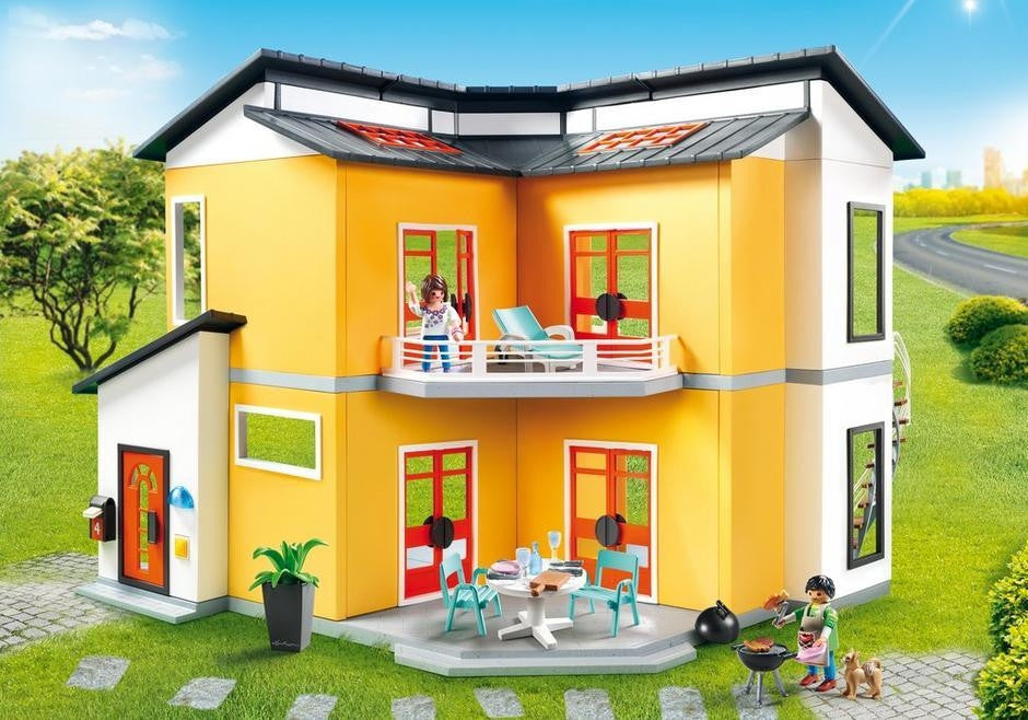 Playmobil City Life - Modern House 9266 **Damaged Packaging**