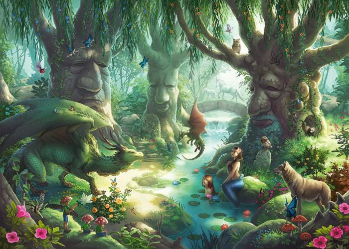 Ravensburger ESCAPE Puzzle Kids 368pc- Whispering Woods Puzzle