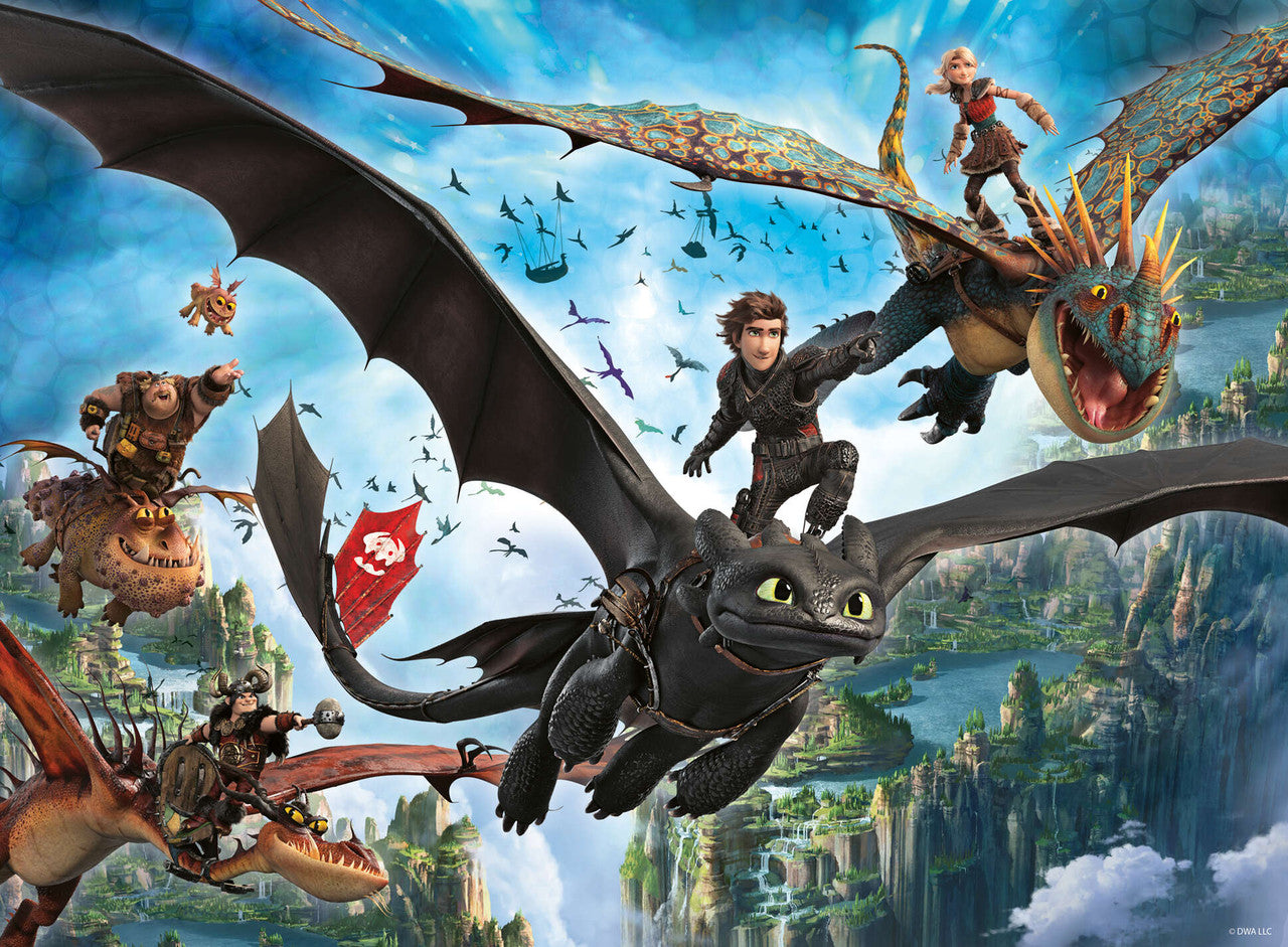 Ravensburger 150pc - Dragons & Heroes Puzzle