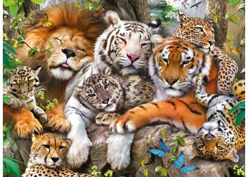 Ravensburger 200pc - Big Cat Nap Puzzle
