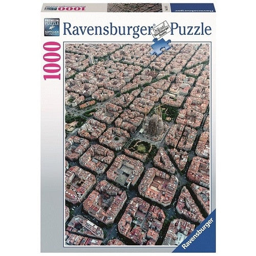Ravensburger 1000pc - Barcelona von Oben Puzzle
