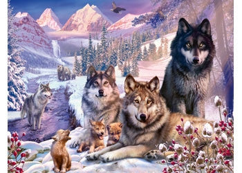 Ravensburger 2000pc - Wolves in the Snow Puzzle