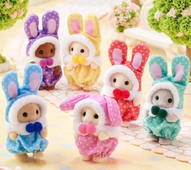 Sylvanian Families - Colourful Bunny Costume Series Mystery Bag