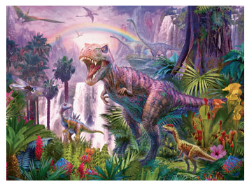 Ravensburger 200pc - King of the Dinosaurs Puzzle