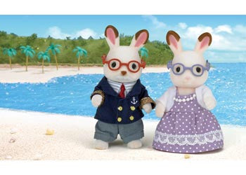 Sylvanian Families - Chocolate Rabbit Grandparents 5190