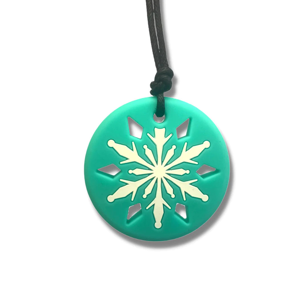 Jellystone Chewelry - Snowflake Pendant - White