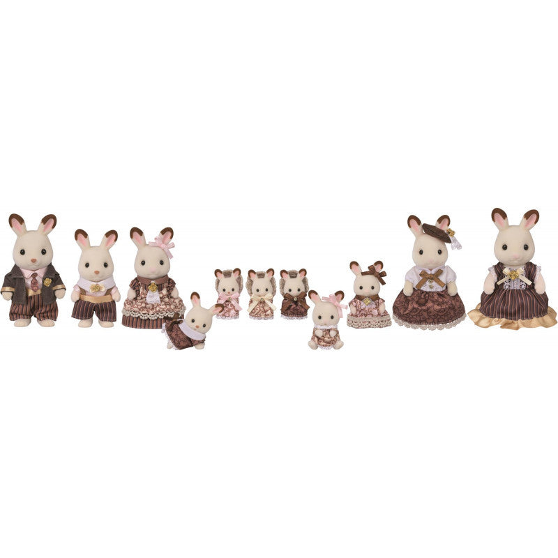 Sylvanian Families - Chocolate Rabbit Family 40th Anniversary Set