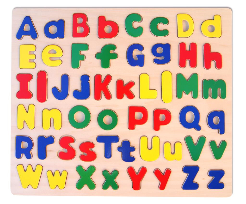 Fun Factory - Raised Lower & Upper Case Alphabet Puzzle