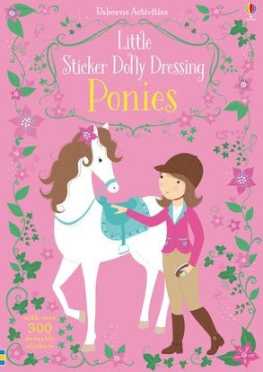 Usborne - Little Sticker Dolly Dressing - Ponies