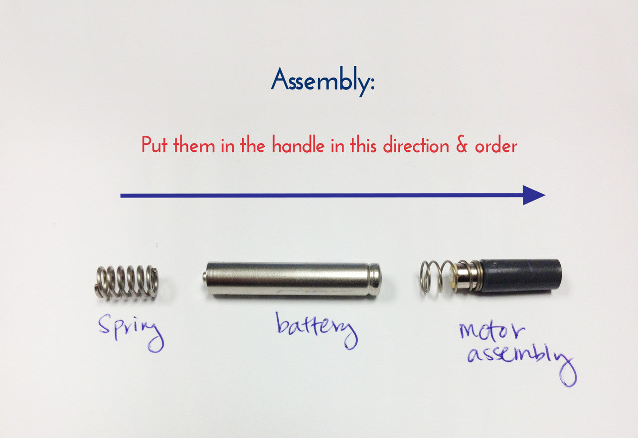 ARK Therapeutic - Spare Parts Kit for the Z-Vibe® or Z-Grabber®