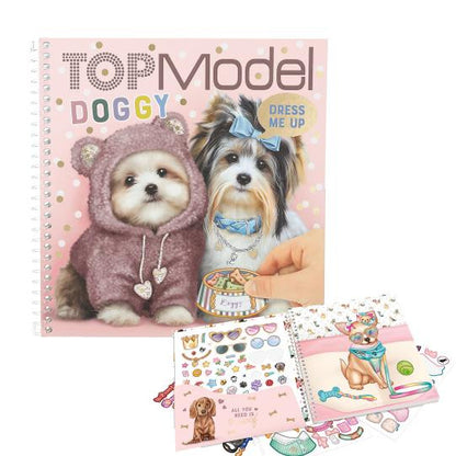 TOPModel - Dress Me Up Stickerbook - DOGGY