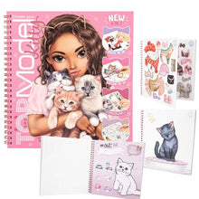 TOPModel - Create Your Kitty Colouring Book