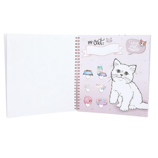 TOPModel - Create Your Kitty Colouring Book