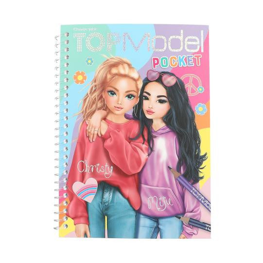 Top Model - Pocket Colouring Book - Christy & Midi