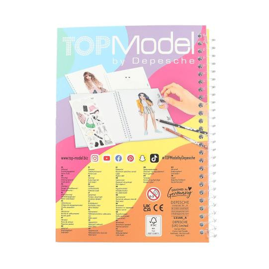 TOPModel - Pocket Colouring Book - Christy & Midi