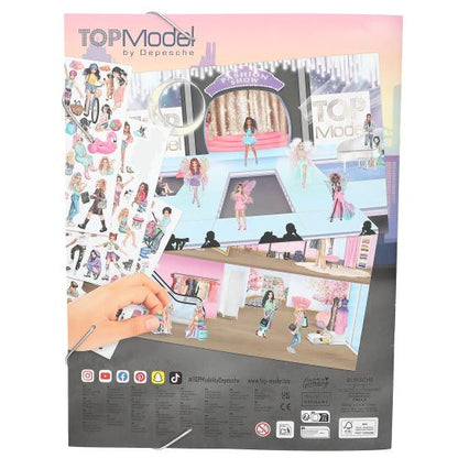 TOPModel - StickerWorld Activity Book