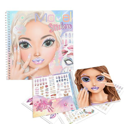 TOPModel - Dress Me Up Sticker Book - Face