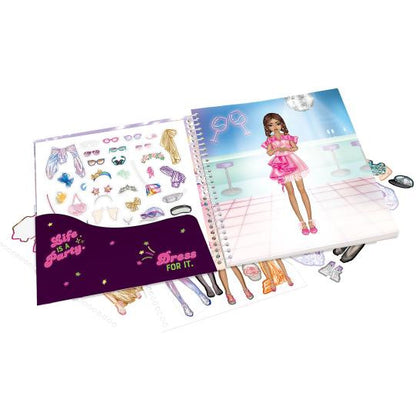 TOPModel - Dress Me Up Stickerbook - Party