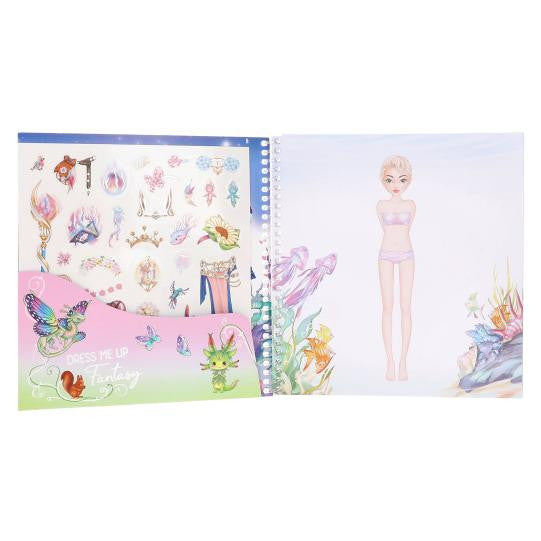 TOPModel - Dress Me Up Stickerbook - Fantasy