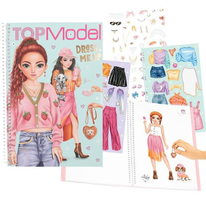 TOPModel - Dress Me Up Big Sticker Book - Lexy & Janet