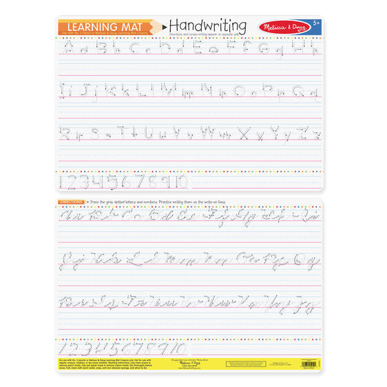 Melissa & Doug - Handwriting Write-A-Mat
