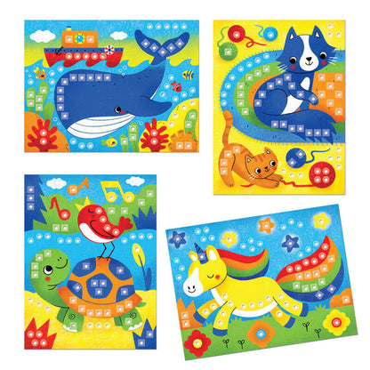 Quercetti - FantaColor Cards - Animals *Box Damage*