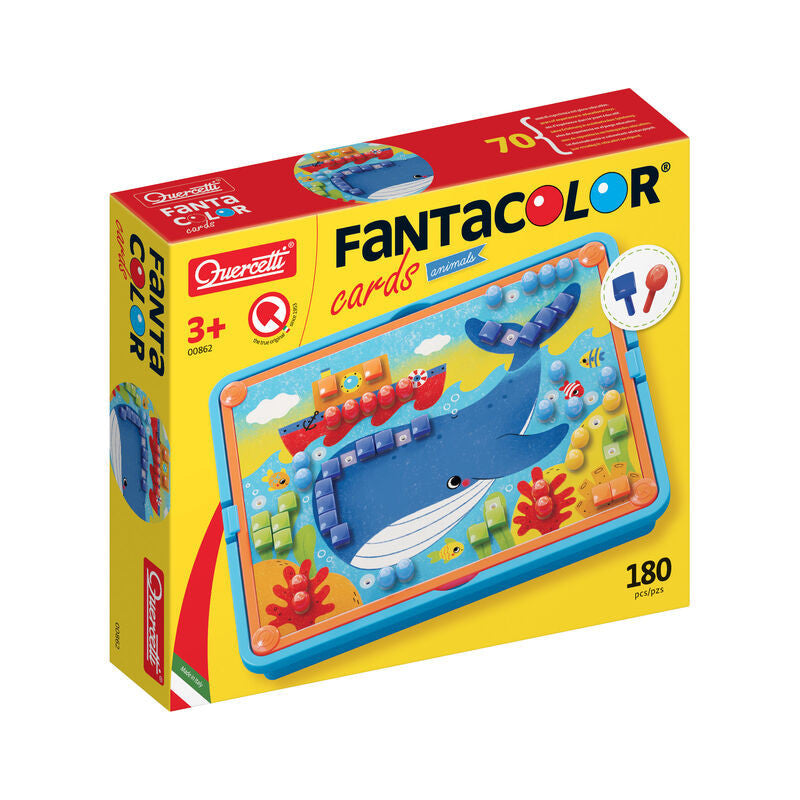 Quercetti - FantaColor Cards - Animals