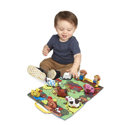 Melissa & Doug - K's Kids - Take-Along Farm Play Mat