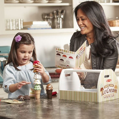 Melissa & Doug - Scoop & Serve Ice Cream Counter