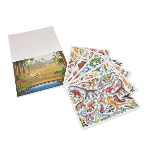 Melissa & Doug - Reusable Sticker Pad - Prehistoric