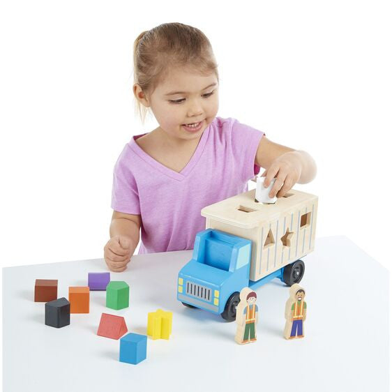 Melissa & Doug - Shape Sorting Dump Truck