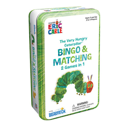 The Very Hungry Caterpillar Bingo & Matching Tin Game