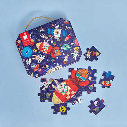 Janod 54pc - Rocket Puzzle