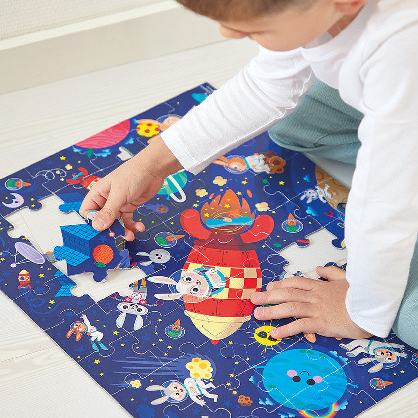 Janod 54pc - Rocket Puzzle