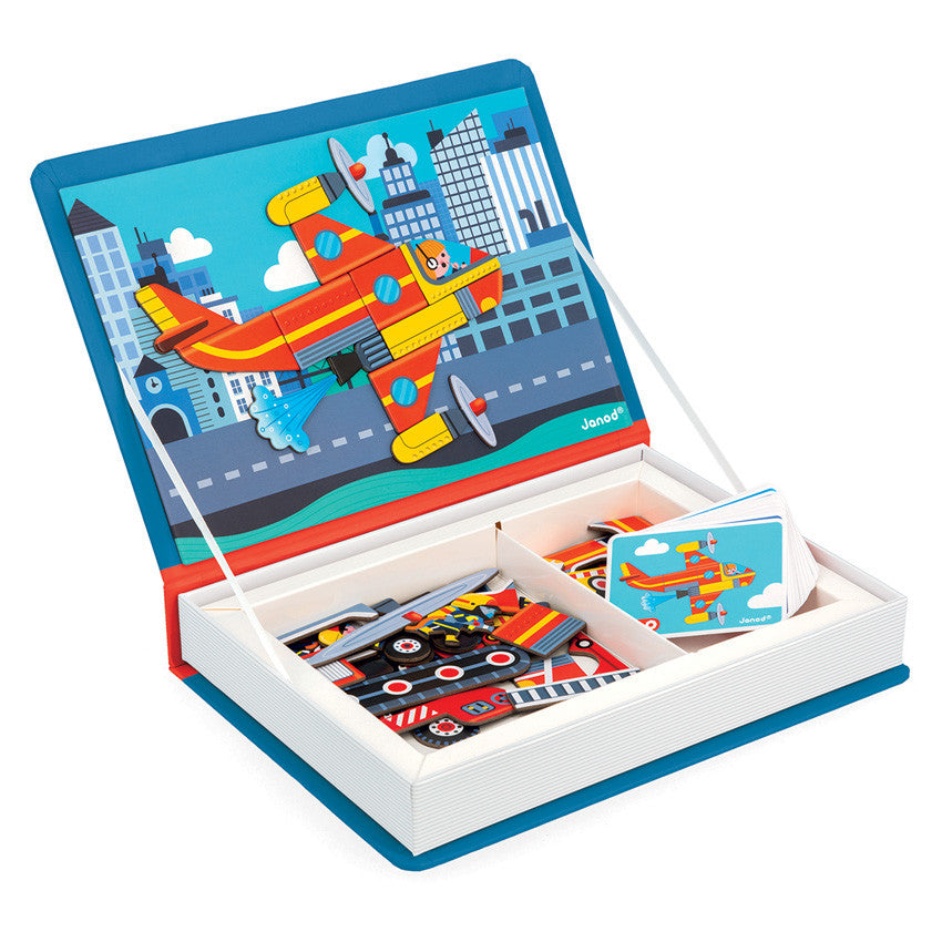 Janod - Firefighter Magnetibook