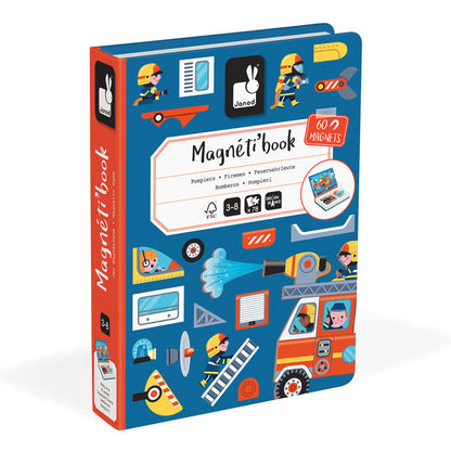 Janod - Firefighter Magnetibook
